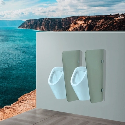 URINAL PARTITIONS: ELEGANT UTILITY SOLUTIONS