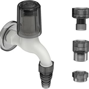 WASHING MACHINE TAP CHARCOAL